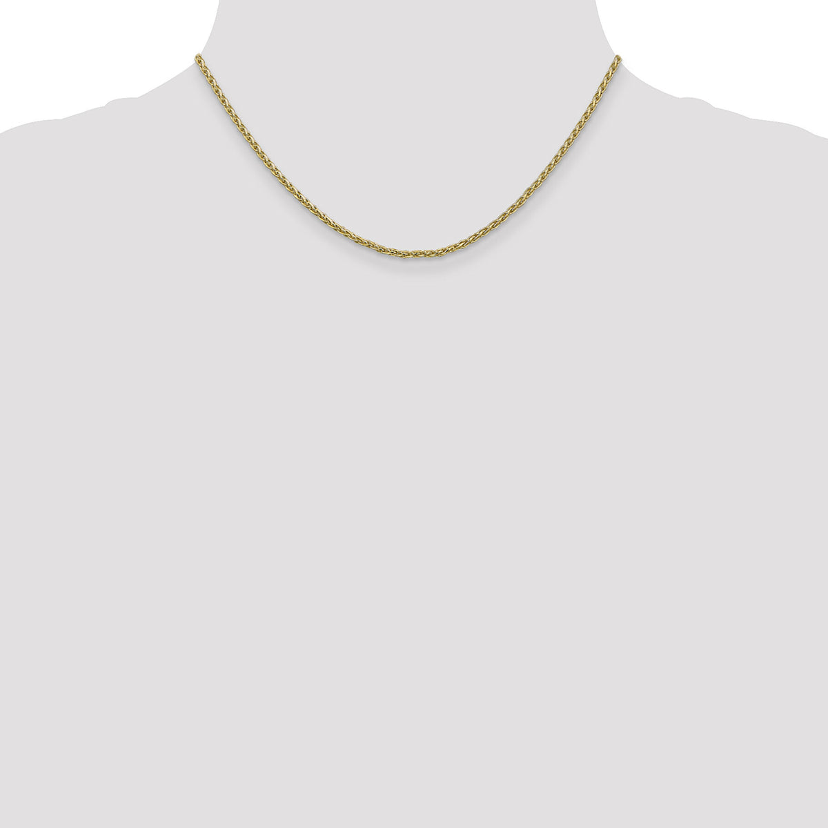 14k 2.25mm Parisian Wheat Chain-PEN66-16