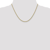 14k 2.25mm Parisian Wheat Chain-PEN66-18