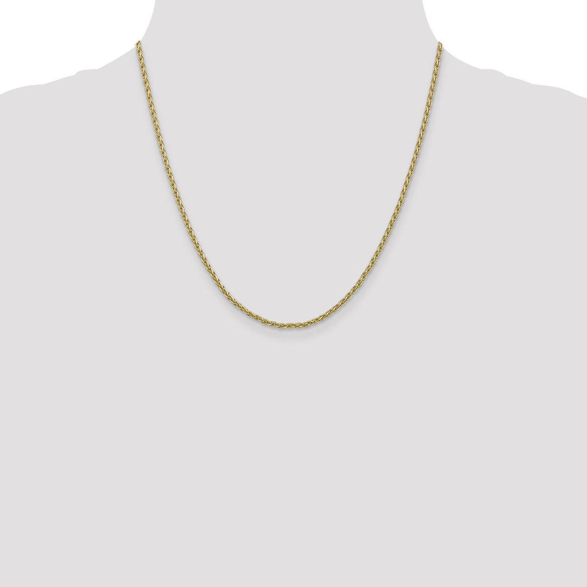 14k 2.25mm Parisian Wheat Chain-PEN66-20