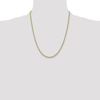 14k 2.25mm Parisian Wheat Chain-PEN66-22