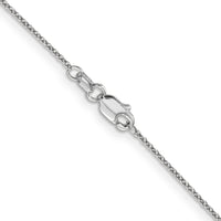 14k White Gold .9mm Cable with Lobster Clasp Chain-PEN75L-20