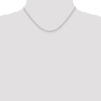 14k WG 1.3mm Heavy-Baby Rope Chain-PEN90-16