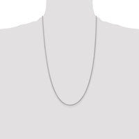 14k WG 1.3mm Heavy-Baby Rope Chain-PEN90-26
