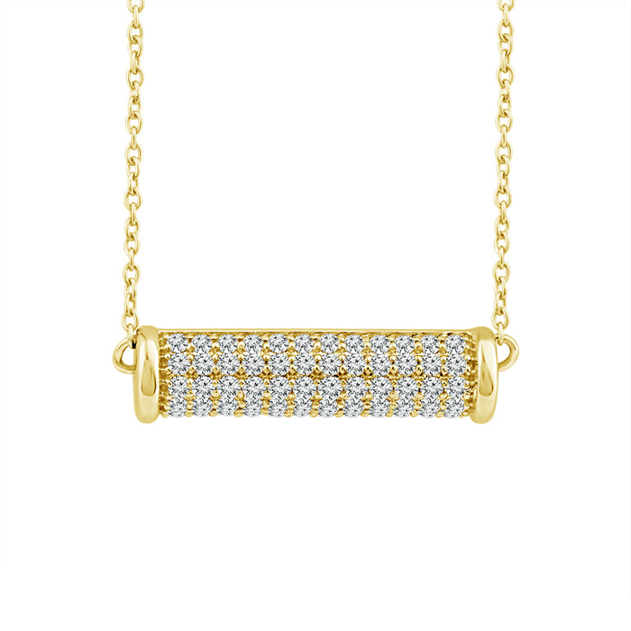 Diamond Fashion Pendant 0.25 ct tw 10k Yellow Gold-PF10292A78Y0