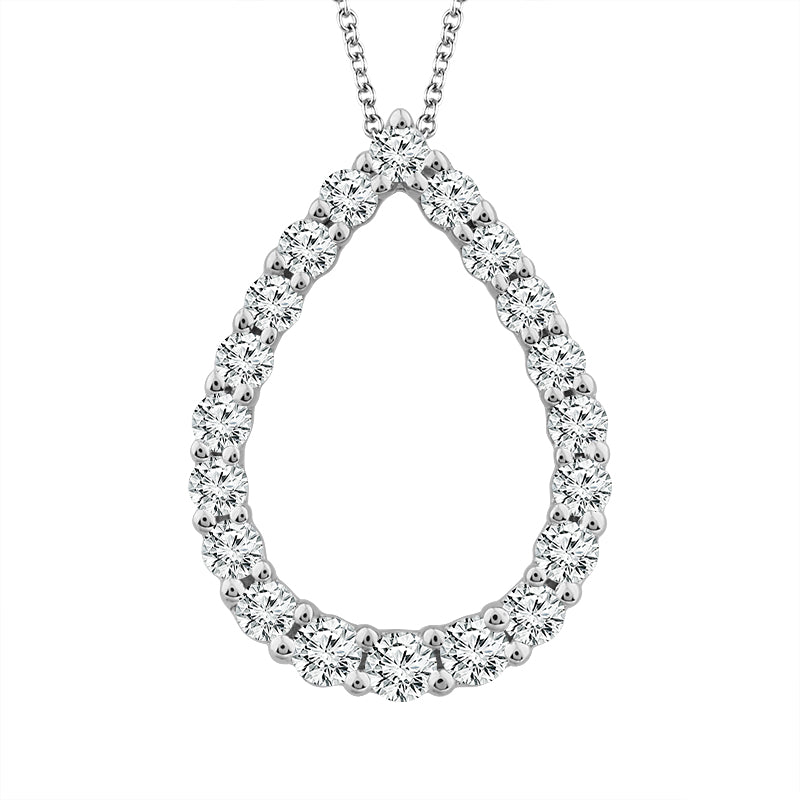 Diamond Fashion Pendant 0.75 ct tw 10k White Gold-PF5738A78W0