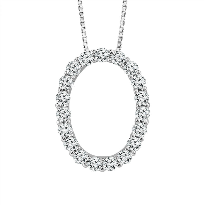 Diamond Fashion Pendant 0.25 ct tw 14k White Gold-PF7140A78W4
