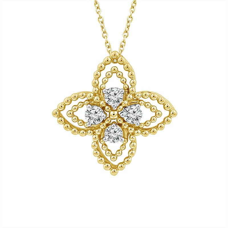 Diamond Fashion Pendant 0.25 ct tw 10k Yellow Gold-PF9259A78Y0