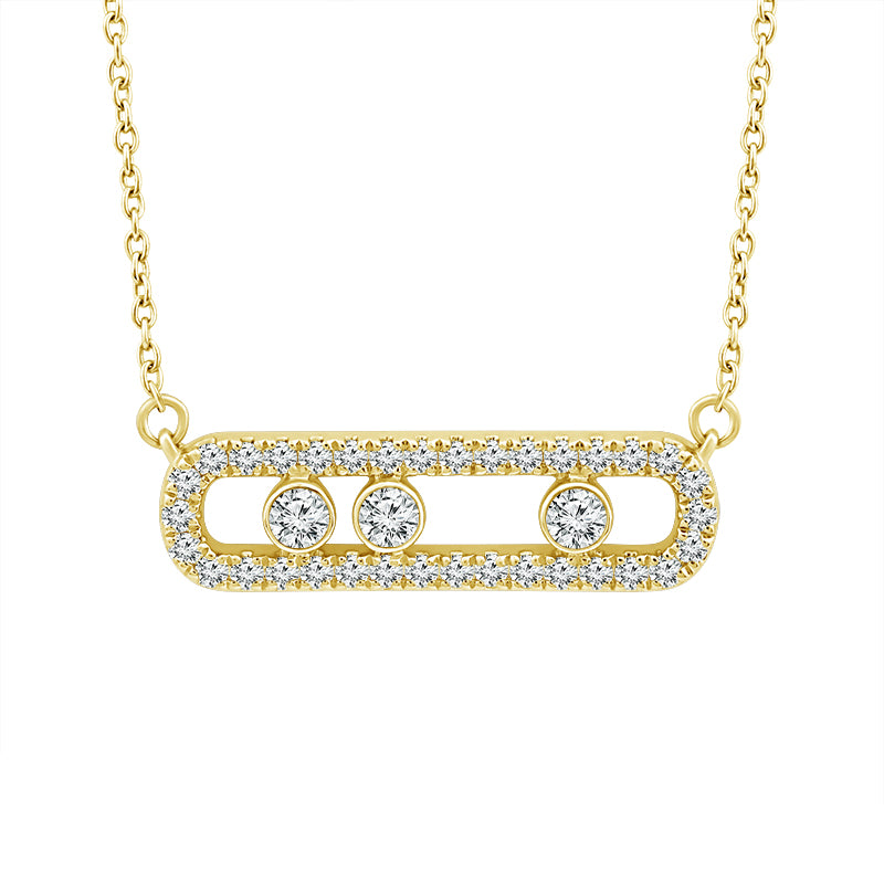 Diamond Fashion Pendant 0.33 ct tw 10k Yellow Gold-PF9990A78Y0