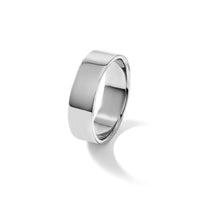 Platinum 6mm Flat Wedding Band-PFB060
