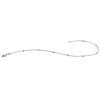 14k White Gold Diamond Station Cable Bracelet-PM1007-013-WA-7