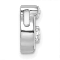 14k WG 3 Birthstone and Dia Mother/Child Chain Slide Semi-mount-PM10728/3W