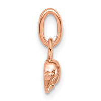 14K Rose Gold Polished Diamond Bird Charm-PM10763-005-RAA