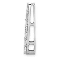 14k White Gold 3/4ct. Diamond Fancy Chain Slide-PM3872-075-WA