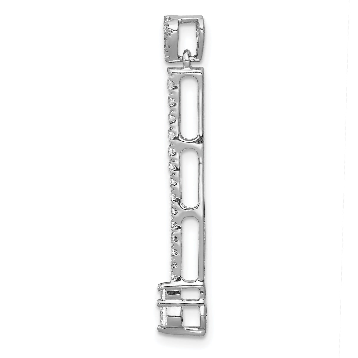 14k White Gold 1/3ct. Diamond Fancy Pendant-PM3883-030-WA