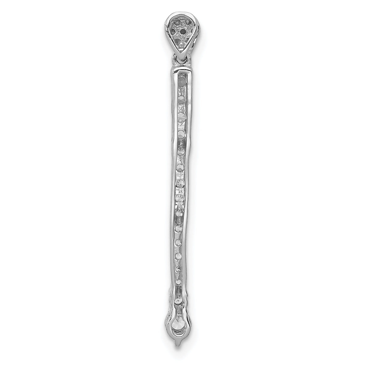 14k White Gold 1/3ct. Diamond Fancy Pendant-PM3883-030-WA