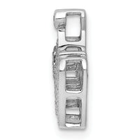14k White Gold 1/6ct. Diamond Allah Pendant-PM3963-016-WA
