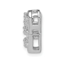14k White Gold 1/10ct. Diamond Cactus Pendant-PM4048-010-WA