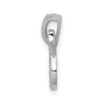 14k White Gold Diamond Taurus Zodiac Pendant-PM4103-012-WA
