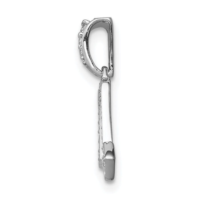 14k White Gold Diamond Scorpio Zodiac Pendant-PM4109-011-WA