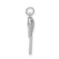 14k White Gold Diamond Lacrosse Stick Pendant-PM4139-002-WA