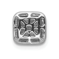 14k White Gold 1/4ct. Diamond Square Cluster Pendant-PM4369-025-WA