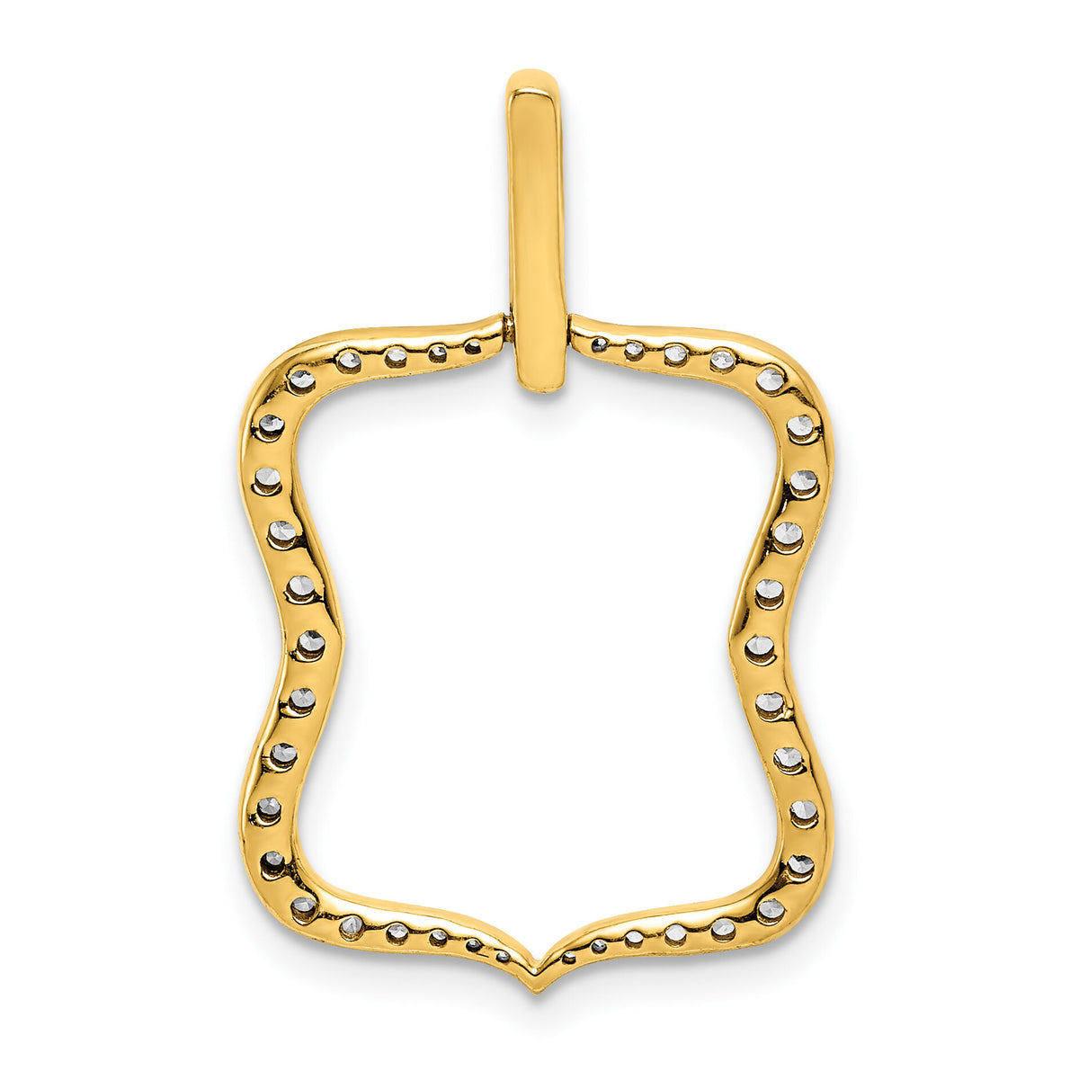 14k 1/2ct. Diamond Fancy Pendant-PM4375-050-YA