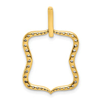 14k 1/2ct. Diamond Fancy Pendant-PM4375-050-YA