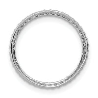14k White Gold 1/4ct. Diamond Circle Chain Slide-PM4712-025-WA