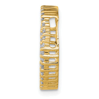 14k 1/3ct. Diamond Circle Chain Slide-PM4712-033-YA