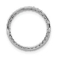 14k White Gold 3/8ct. Diamond Circle Chain Slide-PM4712-040-WA
