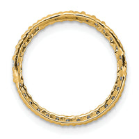 14k 3/8ct. Diamond Circle Chain Slide-PM4712-040-YA
