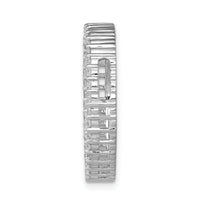 14k White Gold 3/4ct. Diamond Circle Chain Slide-PM4714-075-WA