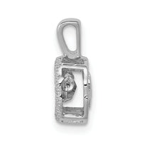 14k White Gold 1/10ct. Vibrant Moving Diamond Pendant-PM4759-010-WA