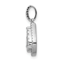 14k White Gold 1/2ct. Diamond Teardrop Pendant-PM4776-050-WA
