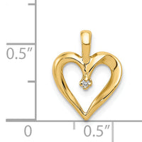 14k AA Diamond Heart Pend-PM4819-001-YA