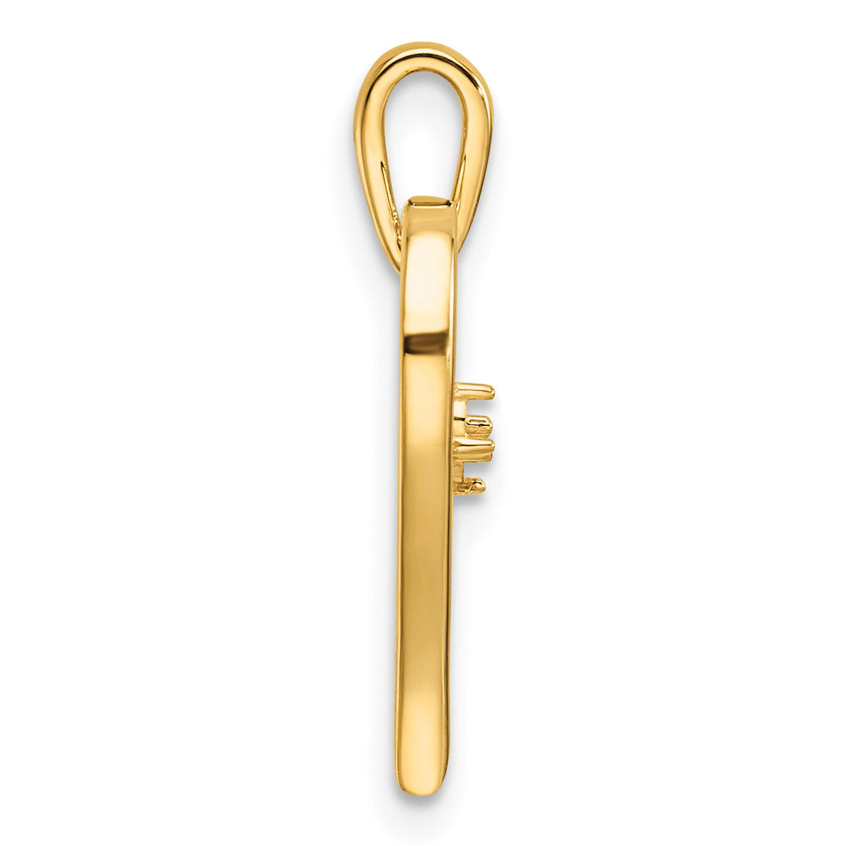 14k Heart Pendant Mounting-PM4821-002-Y