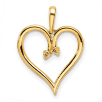 14k Heart Pendant Mounting-PM4821-002-Y