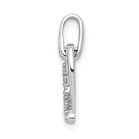 14k White Gold 1/15ct. Diamond Heart Pendant-PM4850-008-WA