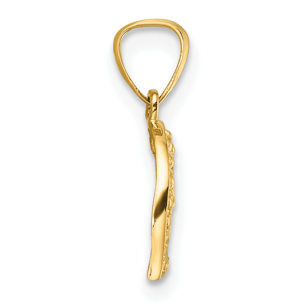 14k  .01ct. Diamond Heart Pendant-PM4859-001-YA