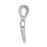 14k White Gold 1/10ct. Diamond Heart Pendant-PM4861-010-WA