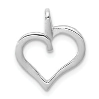 14k White Gold 1/15ct. Diamond Heart Pendant-PM4867-008-WA