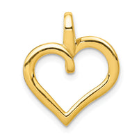 14k 1/10ct. Diamond Heart Pendant-PM4867-010-YA