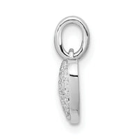 14k White Gold 1/5ct. Diamond Heart Pendant-PM4872-020-WA