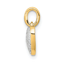 14k Yellow Gold 1/5ct. Diamond Heart Pendant-PM4872-020-YA