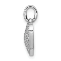 14k White Gold 5/8ct. Diamond Heart Pendant-PM4877-062-WA