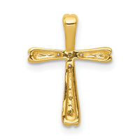 14k Diamond Cross Slide Pendant-PM5013-005-YA