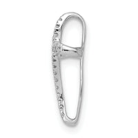 14k White Gold 1/15ct. Diamond Cross Pendant-PM5054-008-WA