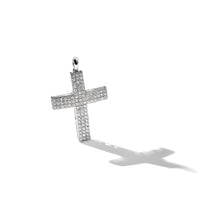 14k White Gold 1/2ct. Diamond Latin Cross Pendant-PM5098-050-WA