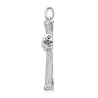 14k White Gold Diamond Cross Pendant-PM5122-100-WA