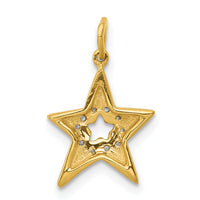 14k Diamond Star Charm-PM5177-005-YA